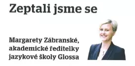 Glossa Margareta rozhovor média